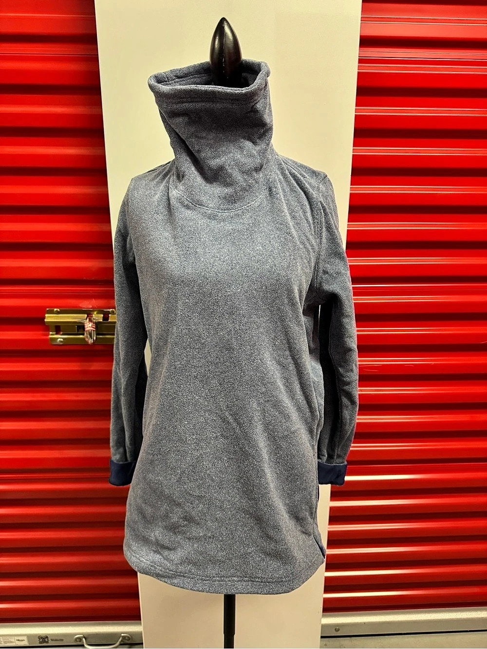 Nike Therma-Fit Funnel Neck Fleece Pullover Gray Size Large